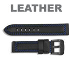 WITH EXTRA LEATHER STRAP