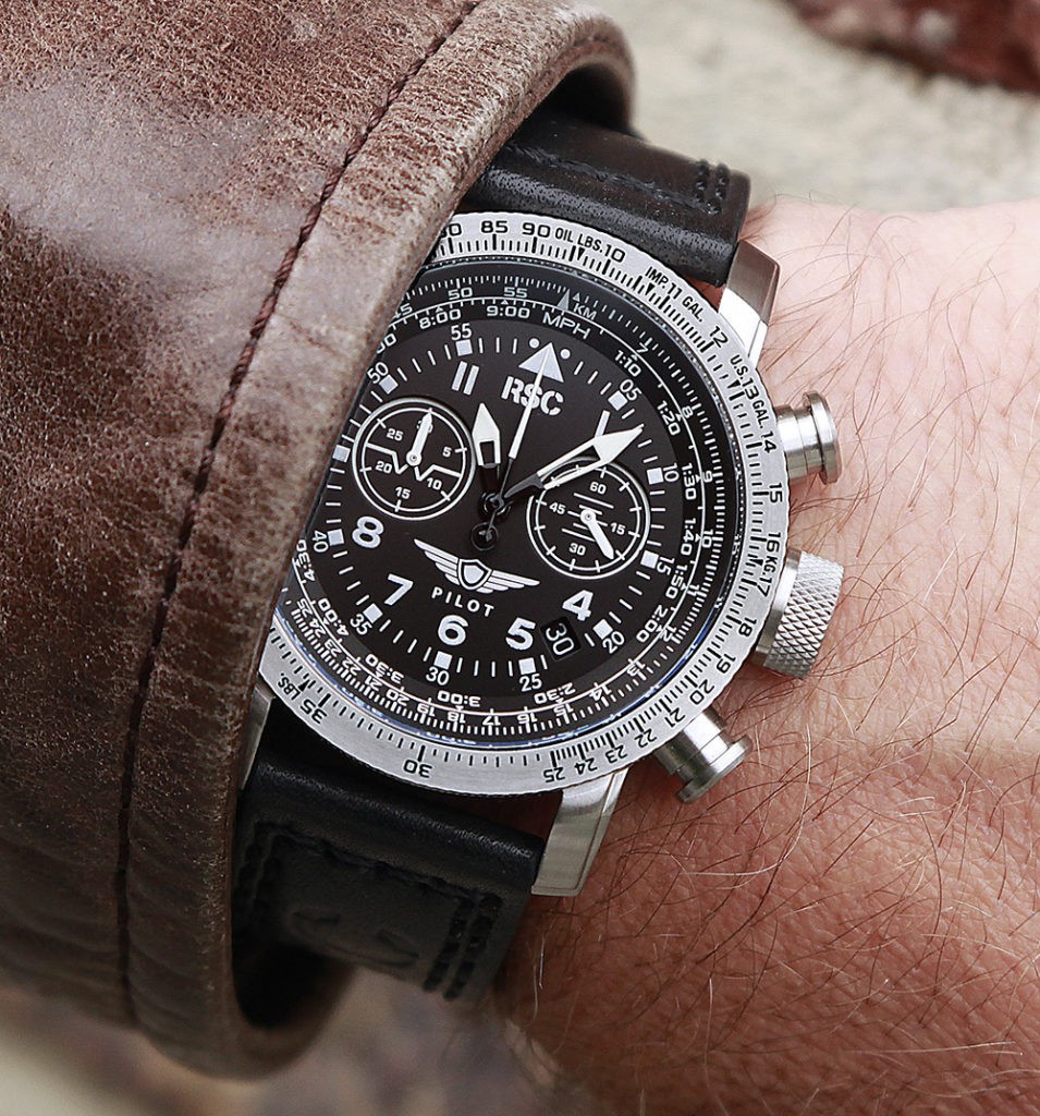 Flight Computer Pilot Watch - RSC Pilot's Watches