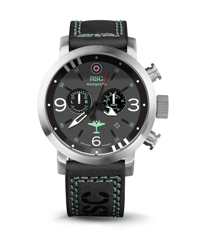 RSC Mosquito D-Day Pilot Watch - Swiss mov. - Sapphire Crystal