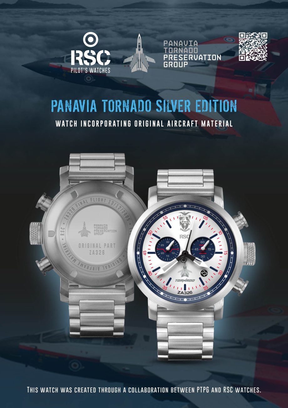 Panavia Tornado Silver Edition with original part
