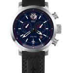 Watch with Black Leather Strap