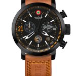 Black Watch with Cognac Leather Strap