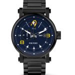 Black Case with Black Steel Strap