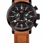 Black watch with Cognac Leather Strap