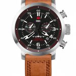 Steel watch with Cognac Leather Strap